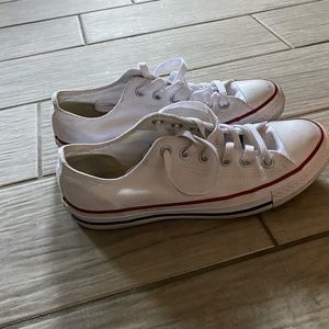 White converse worn twice